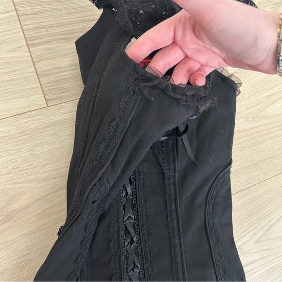 black tripp nyc lace up corset - Picture 6 of 9